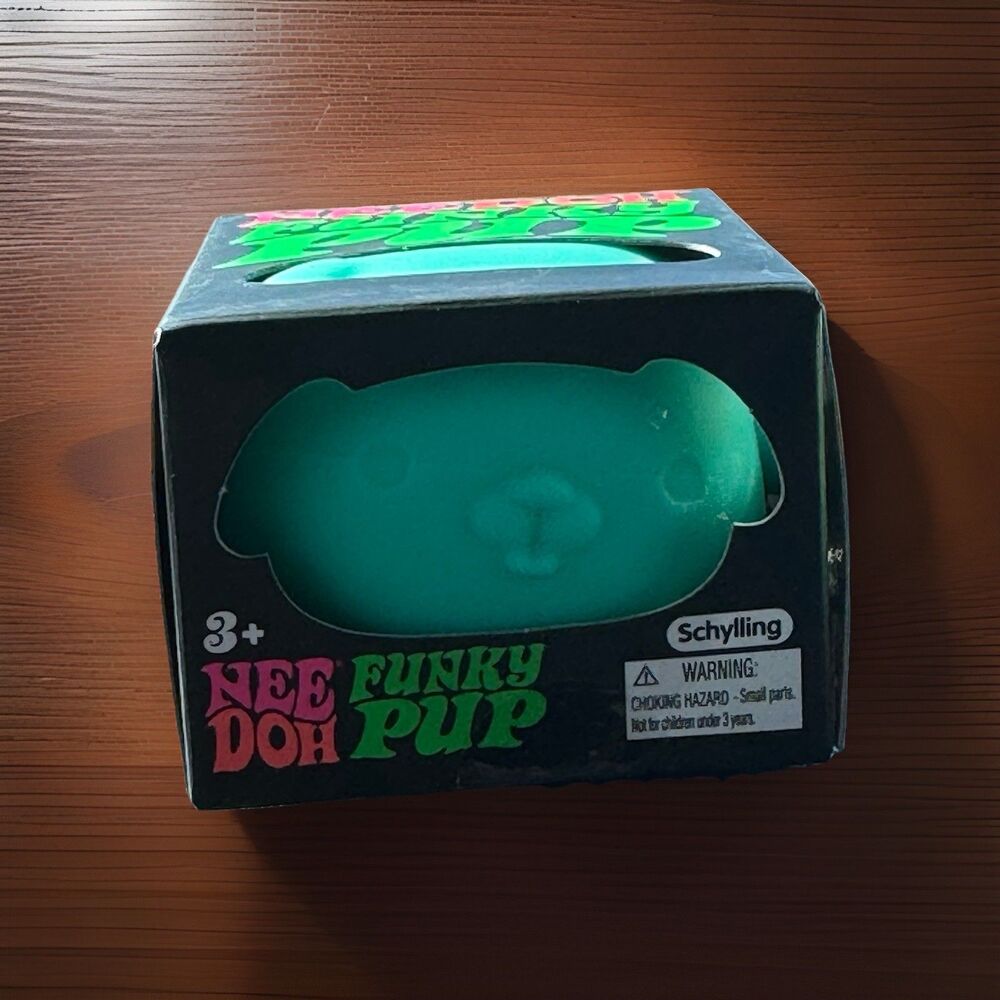 NeeDoh Funky Pup - TEAL - NEW SEALED - FAST Shipping! 100% Authentic!!!